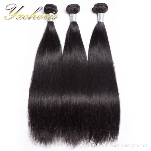 Deep Wave Human Hair Weave Bundles 100% Virgin Brazilian Hair Extension Deep Wave Hair with Lace Front Closure